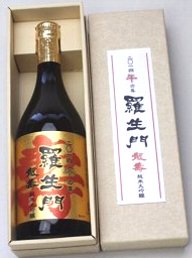 和歌山県の日本酒・田端酒造の羅生門純米大吟醸「龍寿」お祝いラベルは、お歳暮、お正月、お年始の挨拶に最適の酒